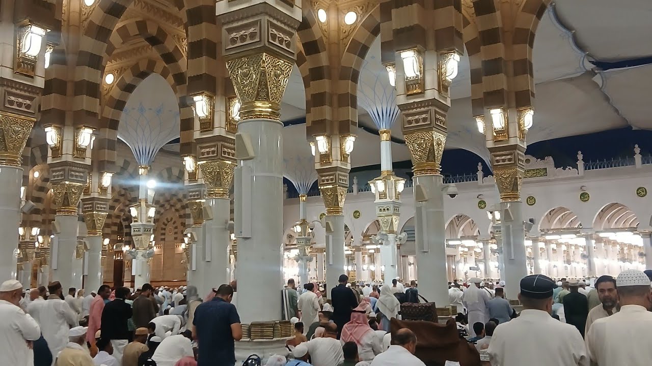 Fatima Madinah Vlog 86 is live Masjid Al Nabawi Al Shareef Madinah Munawara 💐💐💐💕