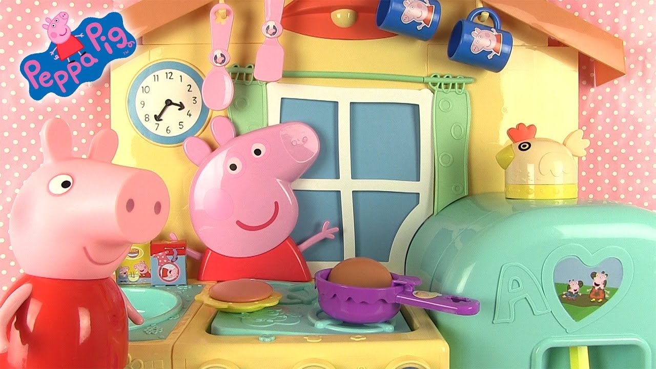 Cuisine de Peppa Pig Pancakes  Les crêpes Jouets
