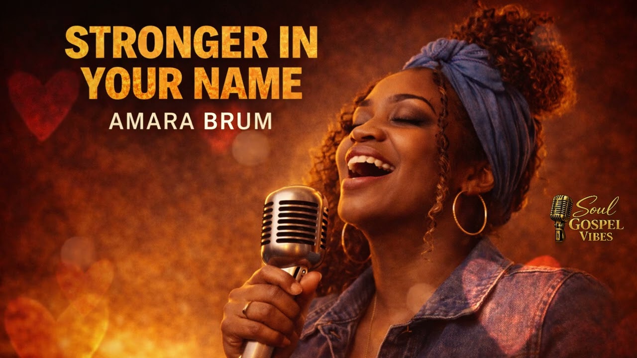 🎧 Stronger In Your Name | Amara Brum | Black Soul Gospel Worship