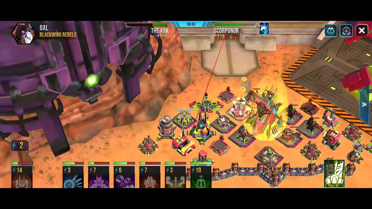 Alliance war battle #transformersearthwars 
