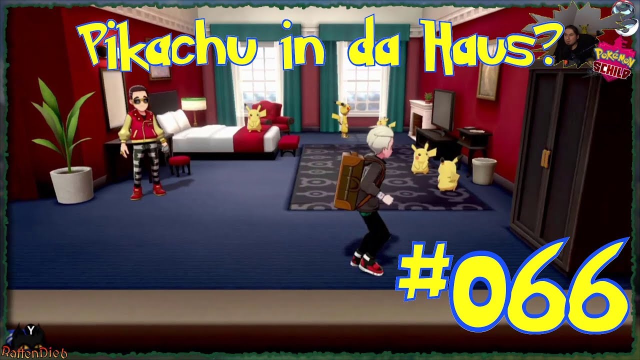 #066 🐀 Pikachu in da Haus? ⚔️ Pokemon Schild 🛡️