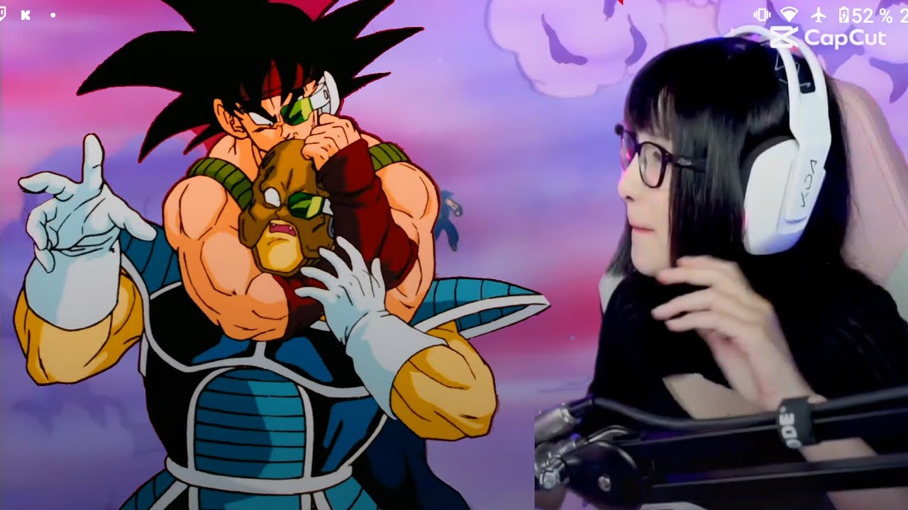 Bardock vs los soldados de Freezer, Tutis Valentine, Dragon Ball reacción.