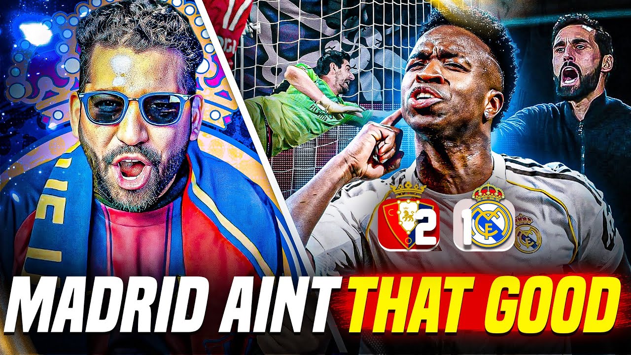 REAL MADRID STUNNED! Osasuna Shock La Liga Leaders 2-1 😳
