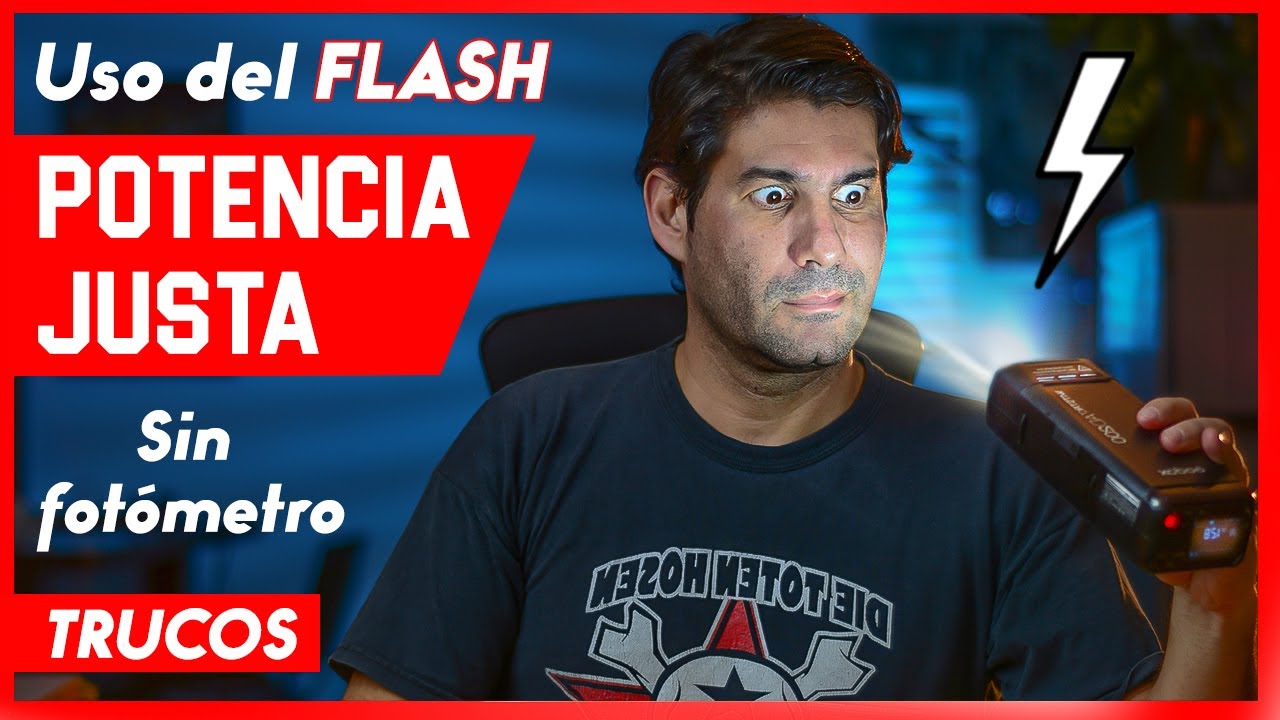 COMO usar un FLASH EXTERNO - Tutorial exponer correcto sin fotómetro