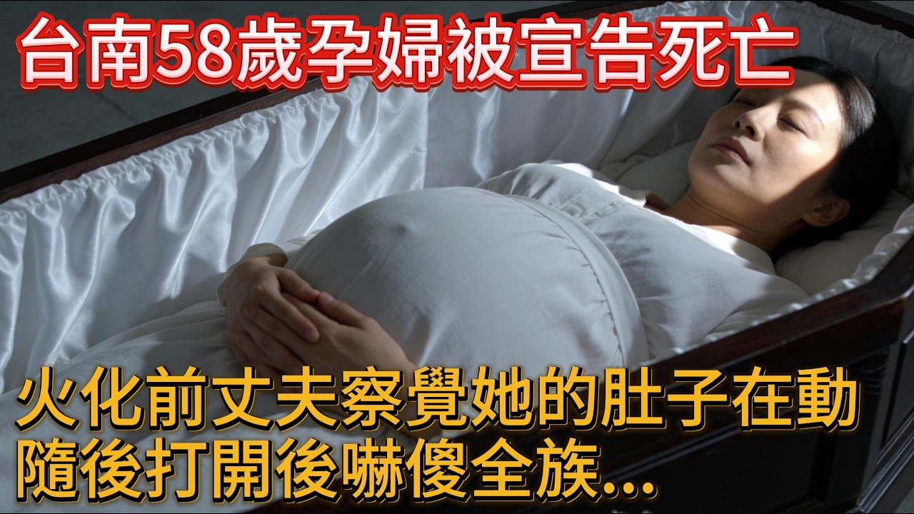 台南58歲孕婦被宣告死亡，火化前丈夫察覺她的肚子在動，隨後打開後嚇傻全族#真實故事#小説#完結#幸福人生#情感生活