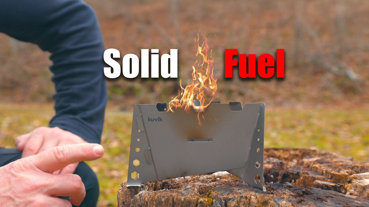 I've Never Seen a Stove Like This Before - Kuvik Titanium Solid Fuel Stove