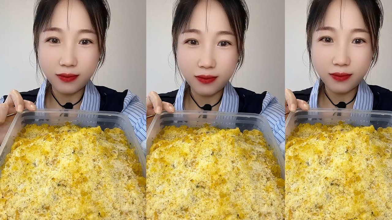 QIAN EATING ICE / MUKBANG ICE / 吃冰😈小达人😈燕子 #mukbang #asmrsounds