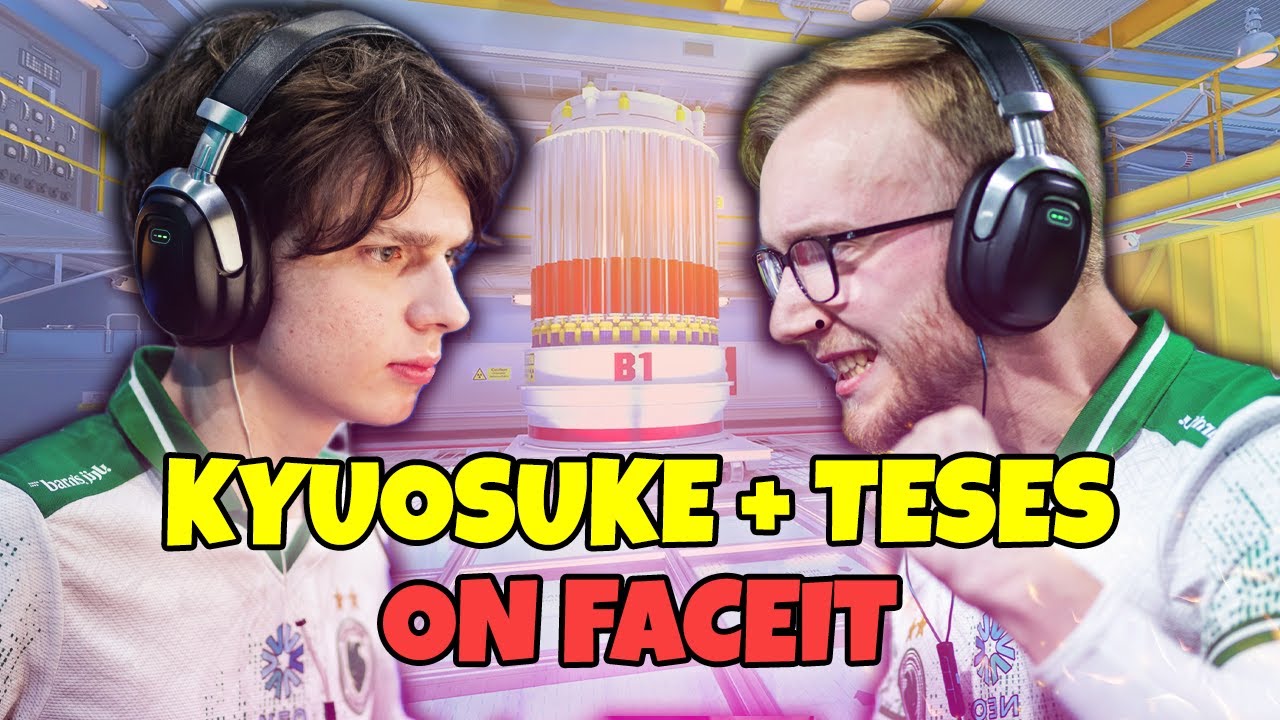 Smart CS on FACEIT with KYOUSUKE & TESES – Utility Guide, Multi POV, Voice Comms (Nuke)
