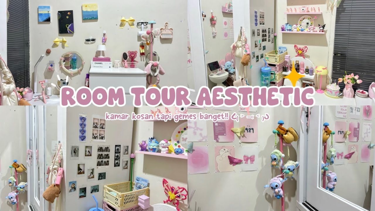 — Room Tour 2025 ! •ᴗ• aesthetic room insp by pinterest ! 🍦🍄🎀 || Room Tour Indonesia