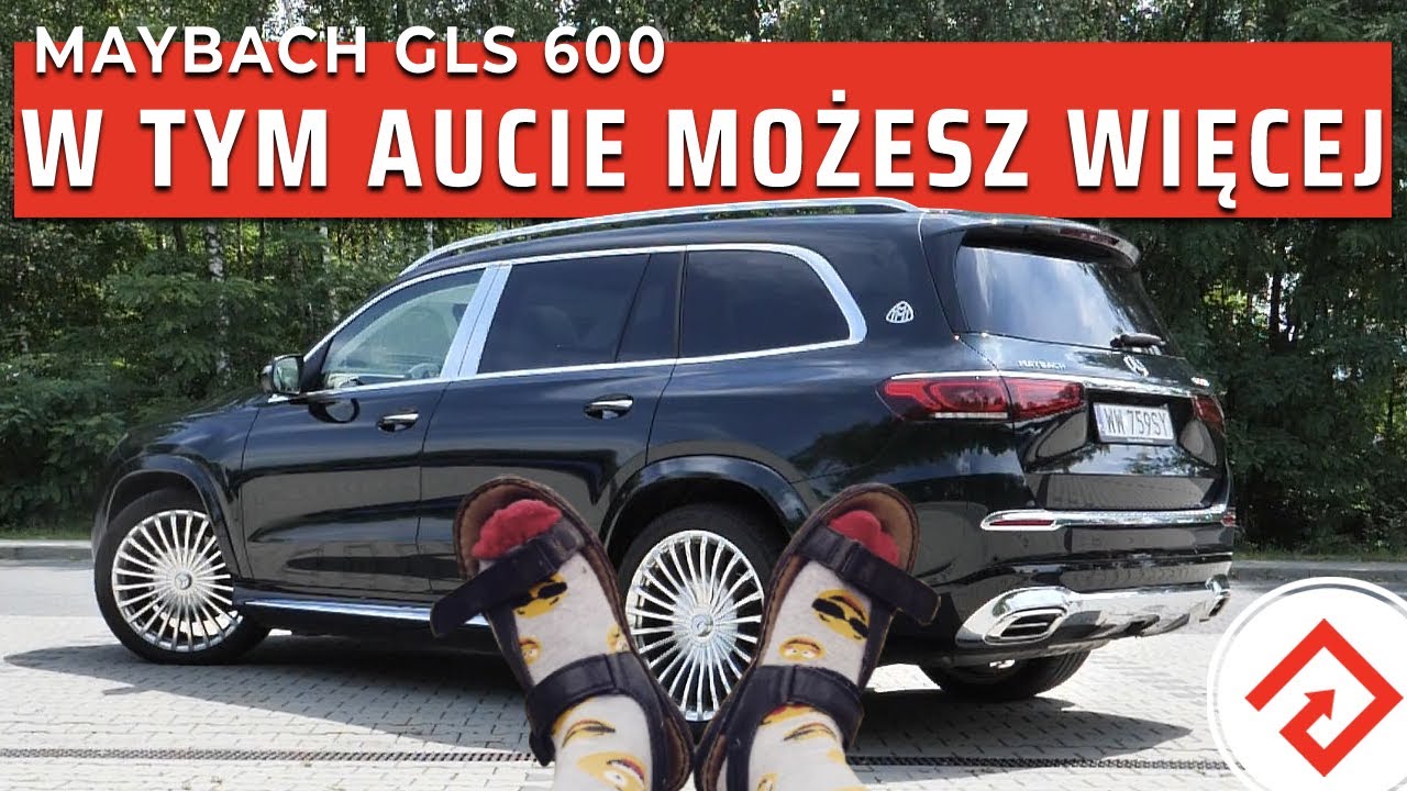 Maybach GLS 600 - możesz ubrać skarpety do sandał&oacute;w