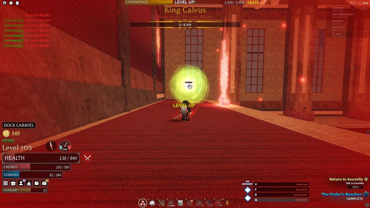 Arcane Odyssey: King Calvus Boss Fight Solo