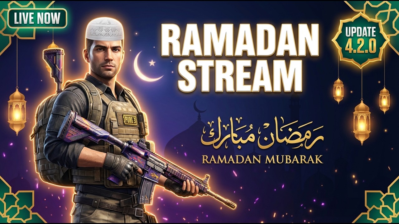 🔴PUBG Ramadan Stream 🌙 | Raat Bhar Khelenge! | Chicken Dinner Challenge