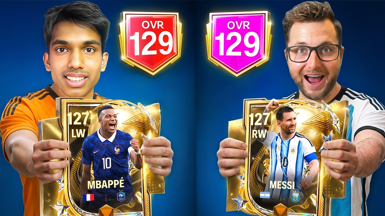 Первый бой один на один между игроками с рейтингом 129! - FC Mobile