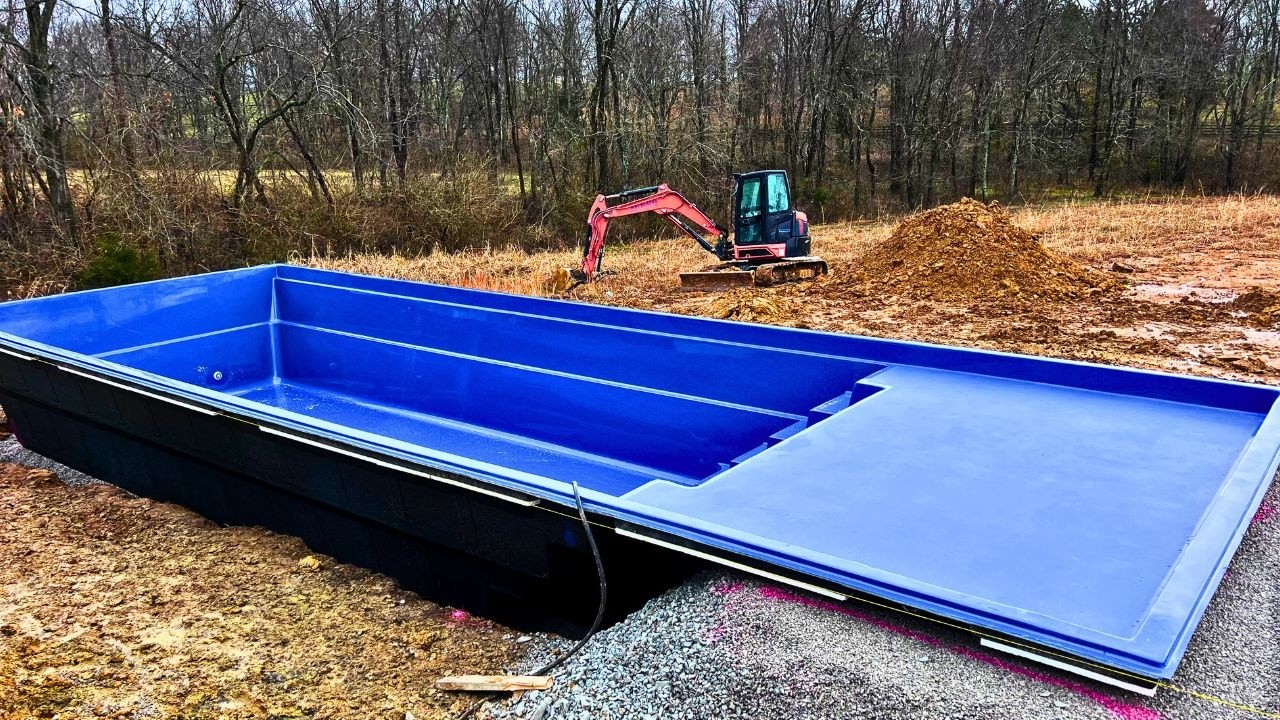 How To Install A Fiberglass Pool Shell! [Perfectly Every Time]