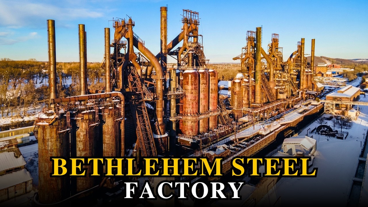 The Rise and Fall of America's Most Powerful Steel Company: Bethlehem Steel