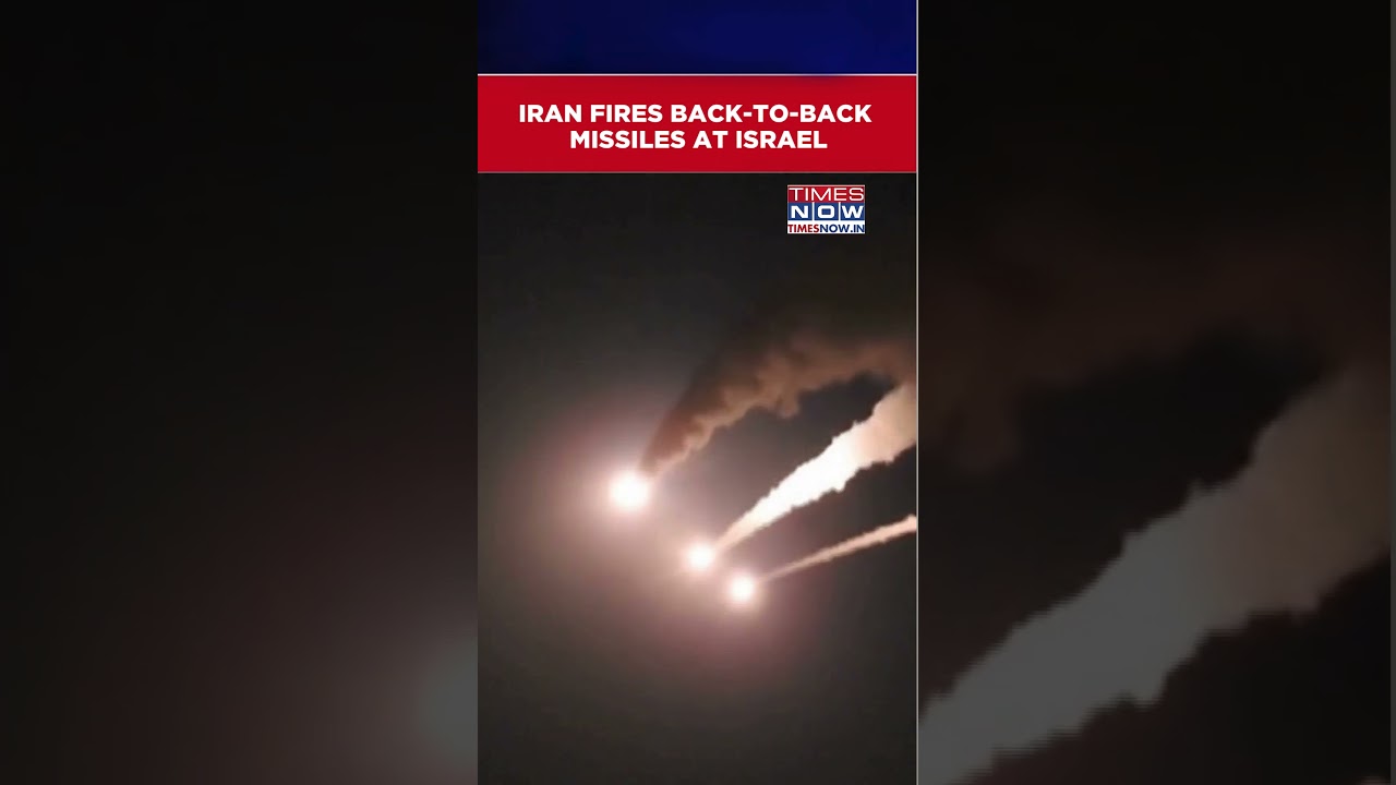 Iran Launches Missiles At Israel, Middle East War Escalates | Iran Attacks Israel #shorts