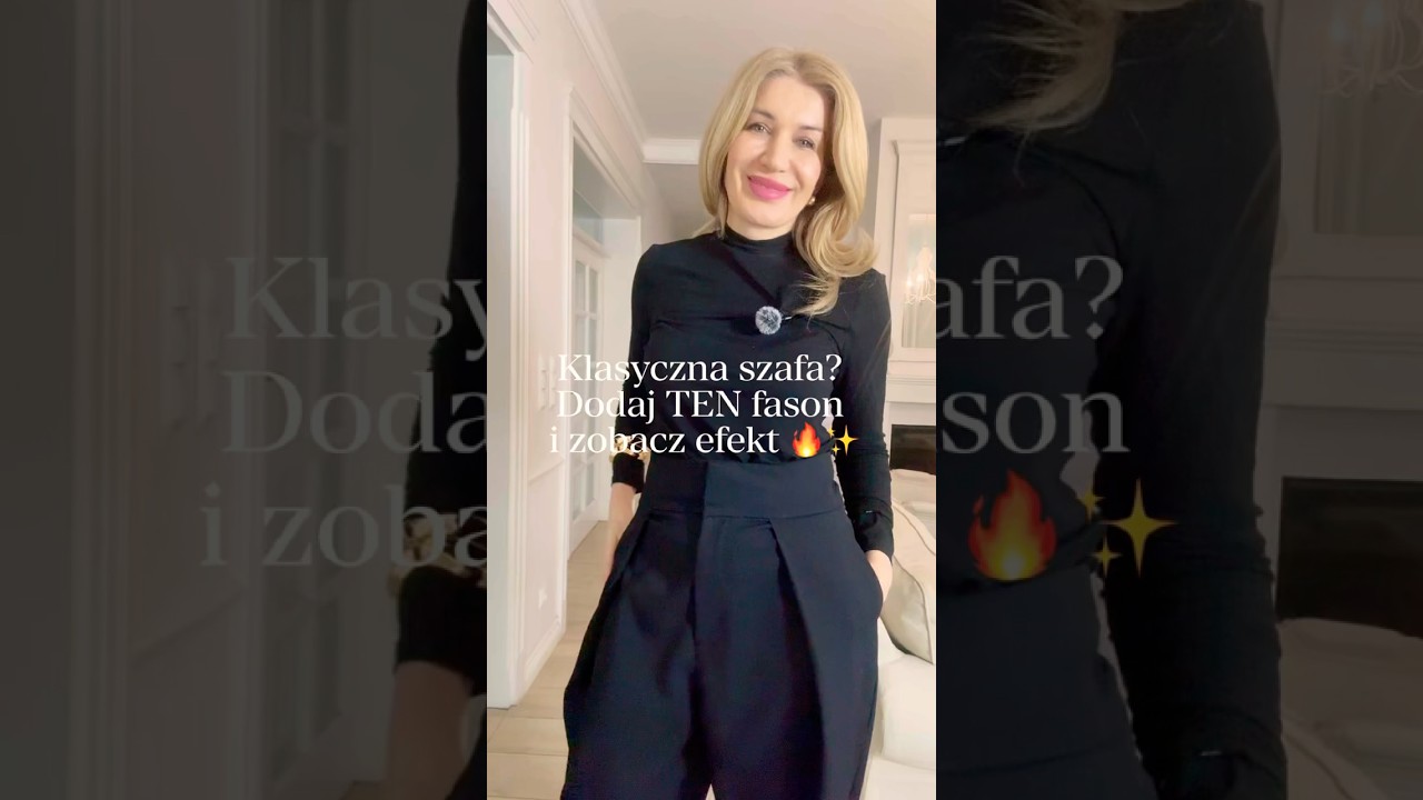Klasyczna szafa? , dodaj ten fason #fashion #ootd #moda #otd #stylistka #