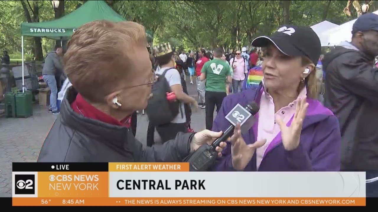 AIDS Walk New York 2023: CBS2's Dana Tyler