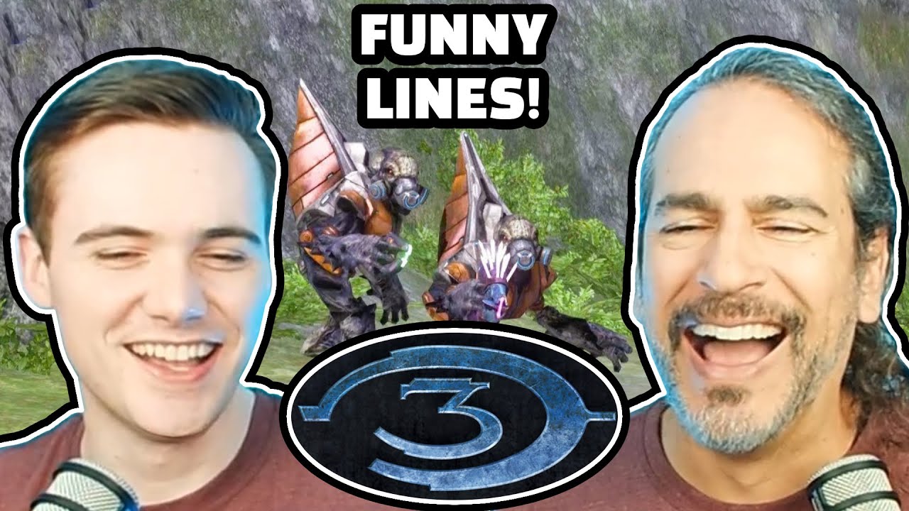 Halo 3 Funny Lines Reaction | HALO 3