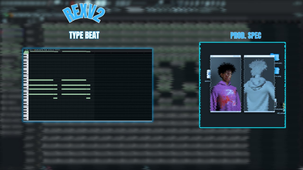 HOW to MAKE a REXV2 type beat!