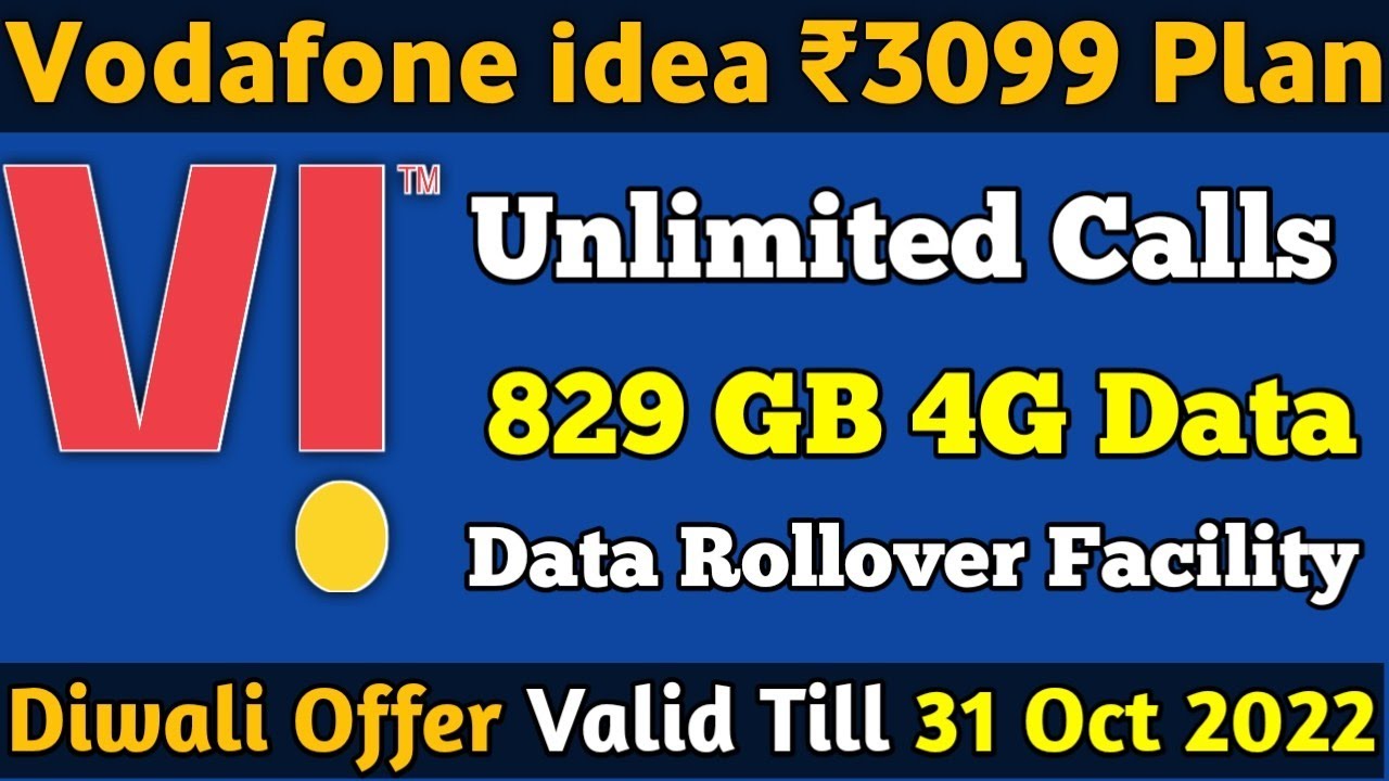 Vi ₹3099 Prepaid Plan Diwali Offer 2022 | Get 75 GB Data Free