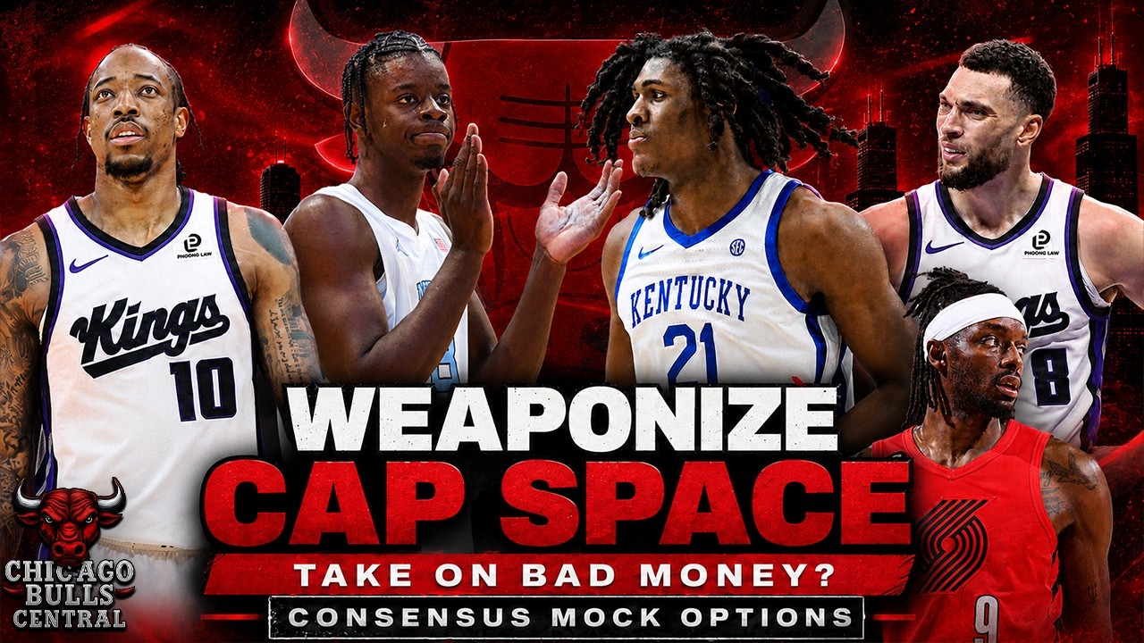 Bulls Could Weaponize Cap Space For Draft Picks This Summer | Consensus Draft Picks For The Bulls