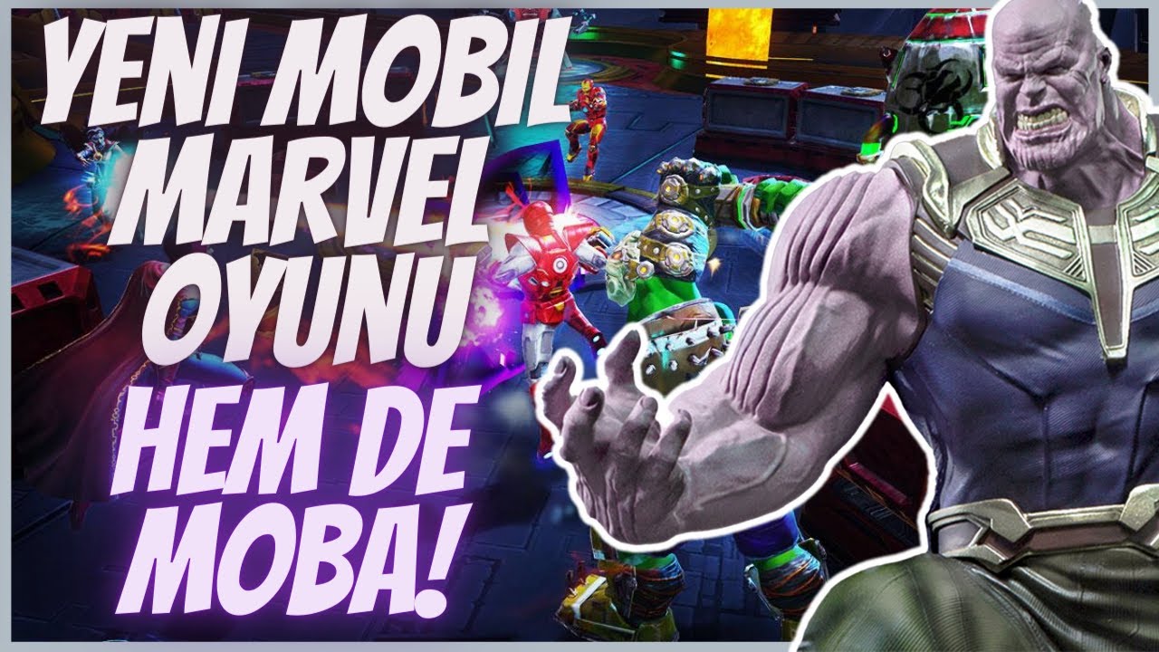 MARVEL ŞAMPİYONLAR &Uuml;LKESİ ! // YENİ MOBİL MOBA OYUNU