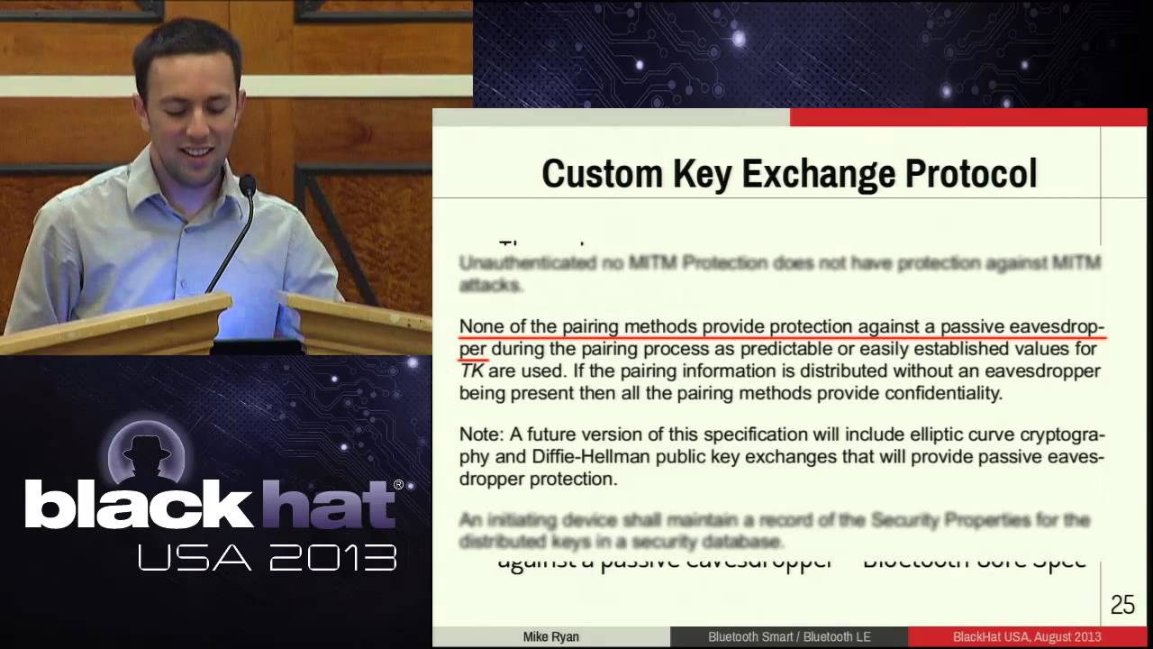 Black Hat USA 2013 - Bluetooth Smart: The Good, The Bad, The Ugly, and The Fix!