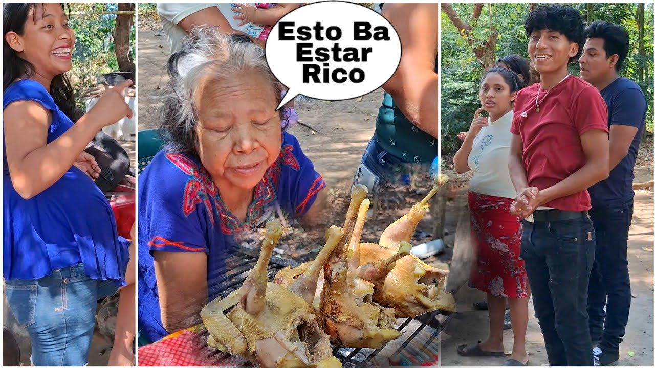 Doña Natalia Agradesida Ver 3 Galli as Azadas😋Elenita Queda Asombrada😱