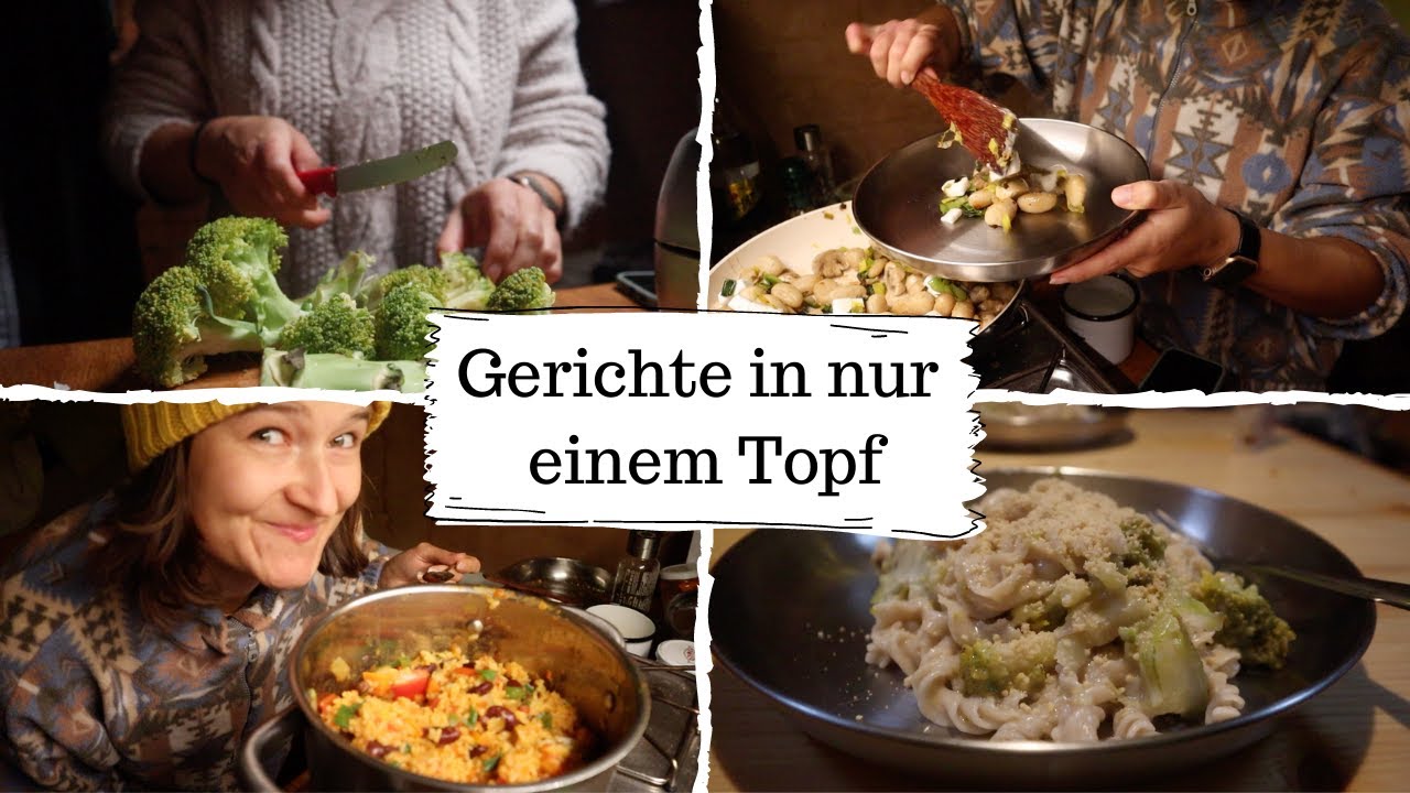 5 einfache vegane One Pot Gerichte | schnelle & gesunde Rezepte
