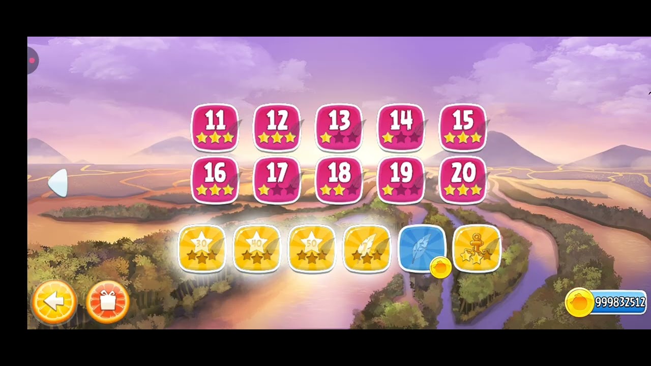 Desbloqueia  o poder do blue agora tá tentando tirar três estrelas em todas as fases