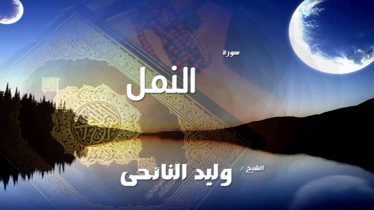 سورة  النمل   | بصوت القارئ الشيخ وليد النائحى
