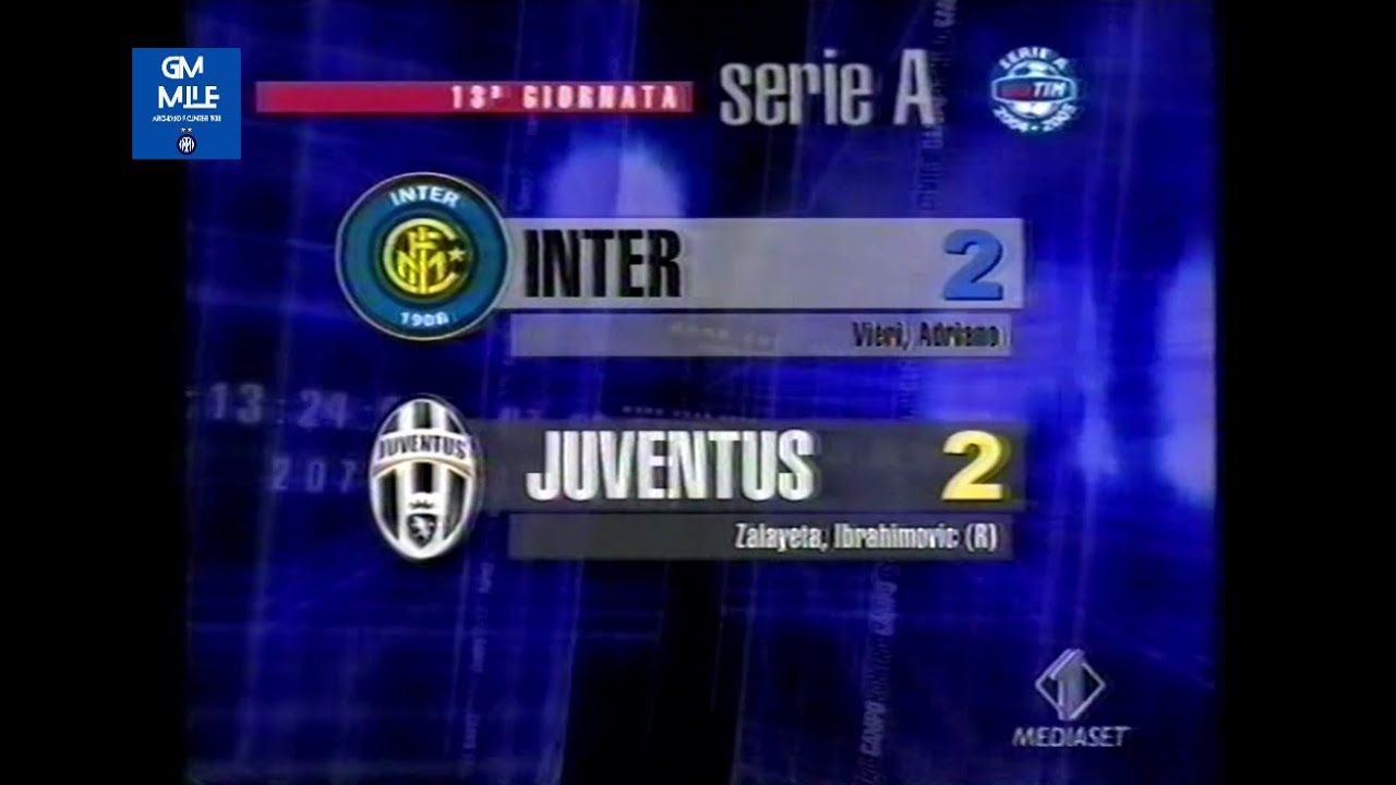 2004-05 (13^ - 28-11-2004) INTER-Juventus 2-2 Servizio Controcampo Italia1