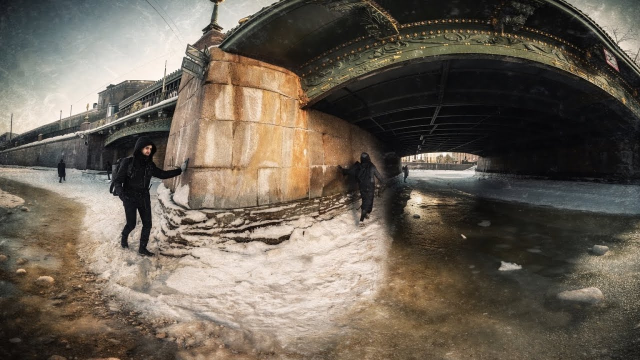 360 на льду Грибоедова (Дополнение к предыдущему видео)