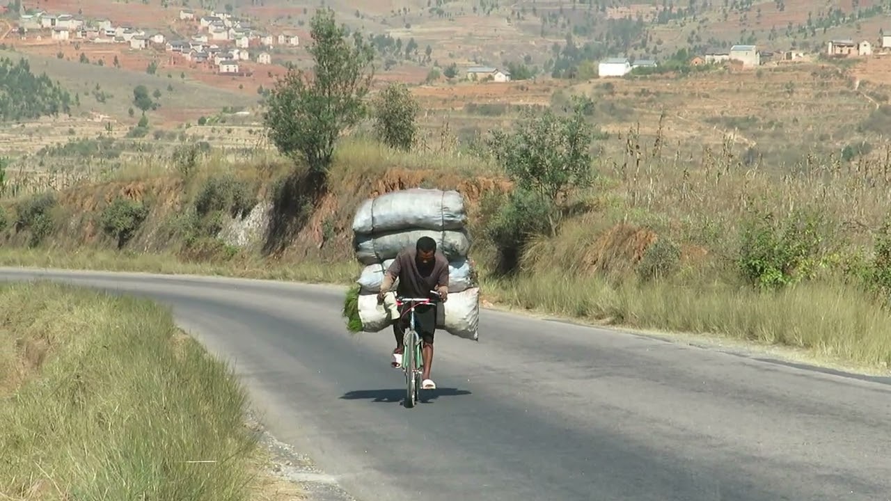 Lidt syd for Antsirabe, Madagaskar