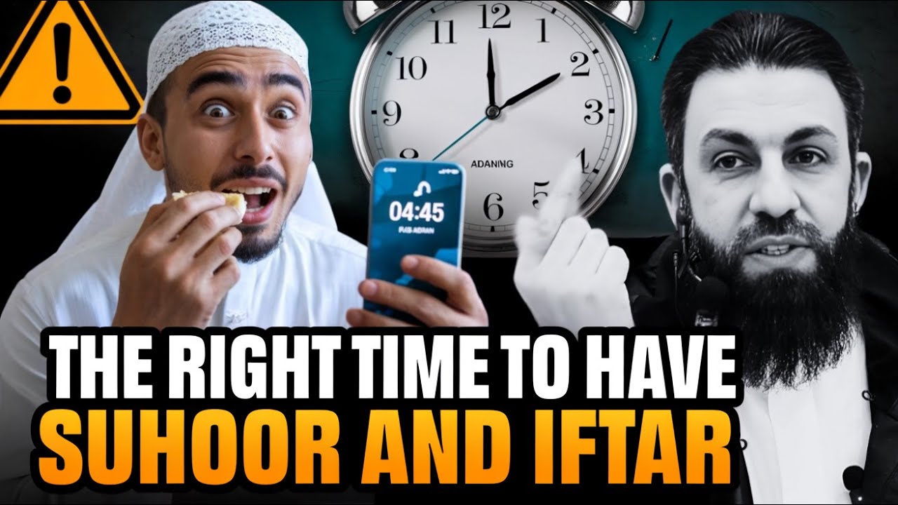🚨 The Right Time to Have Suhoor and Iftar 😱 | Bilal Assad