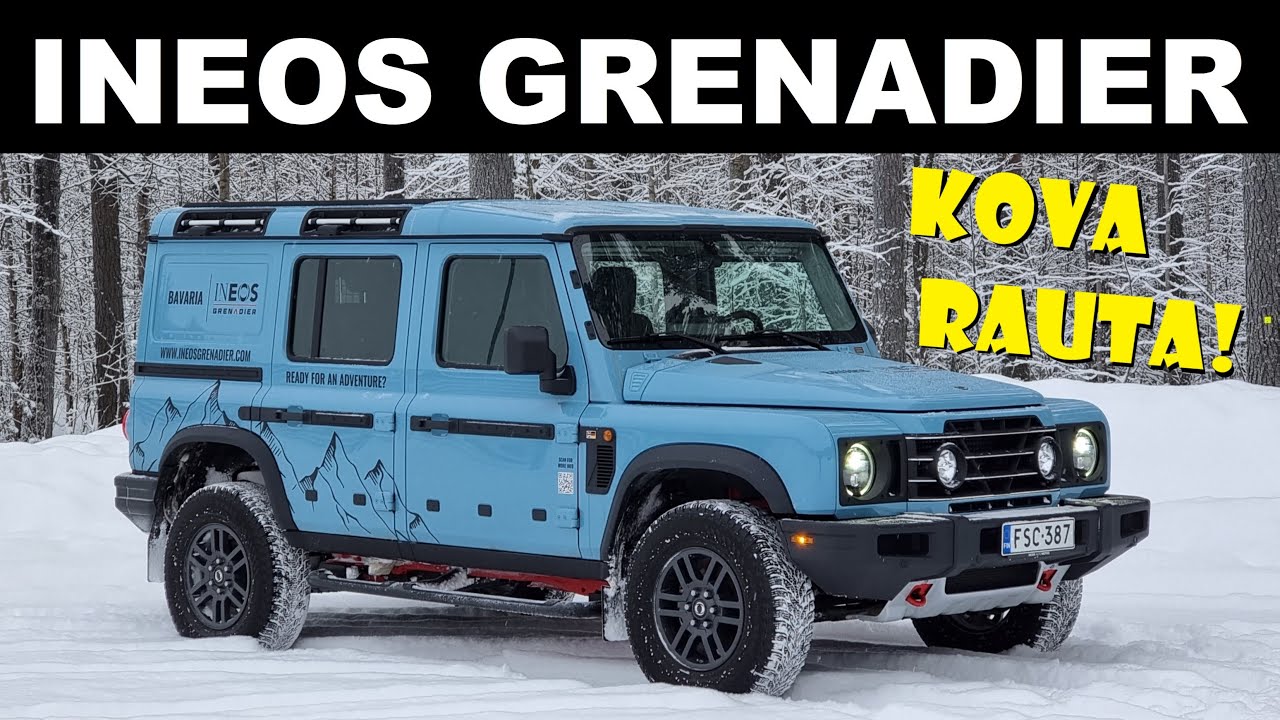 Ineos Grenadier koeajo - Land Rover Defenderin jalanjäljissä