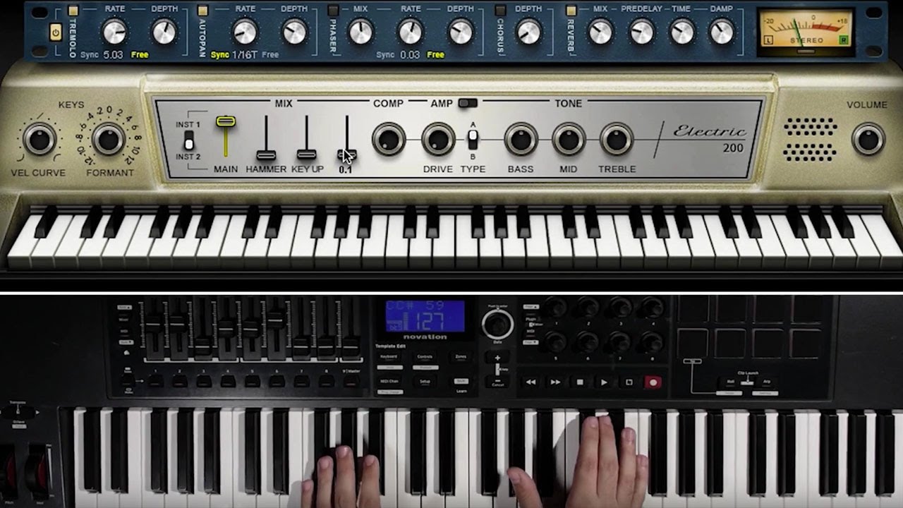 Waves Electric 200 Piano Virtual Instrument Demo