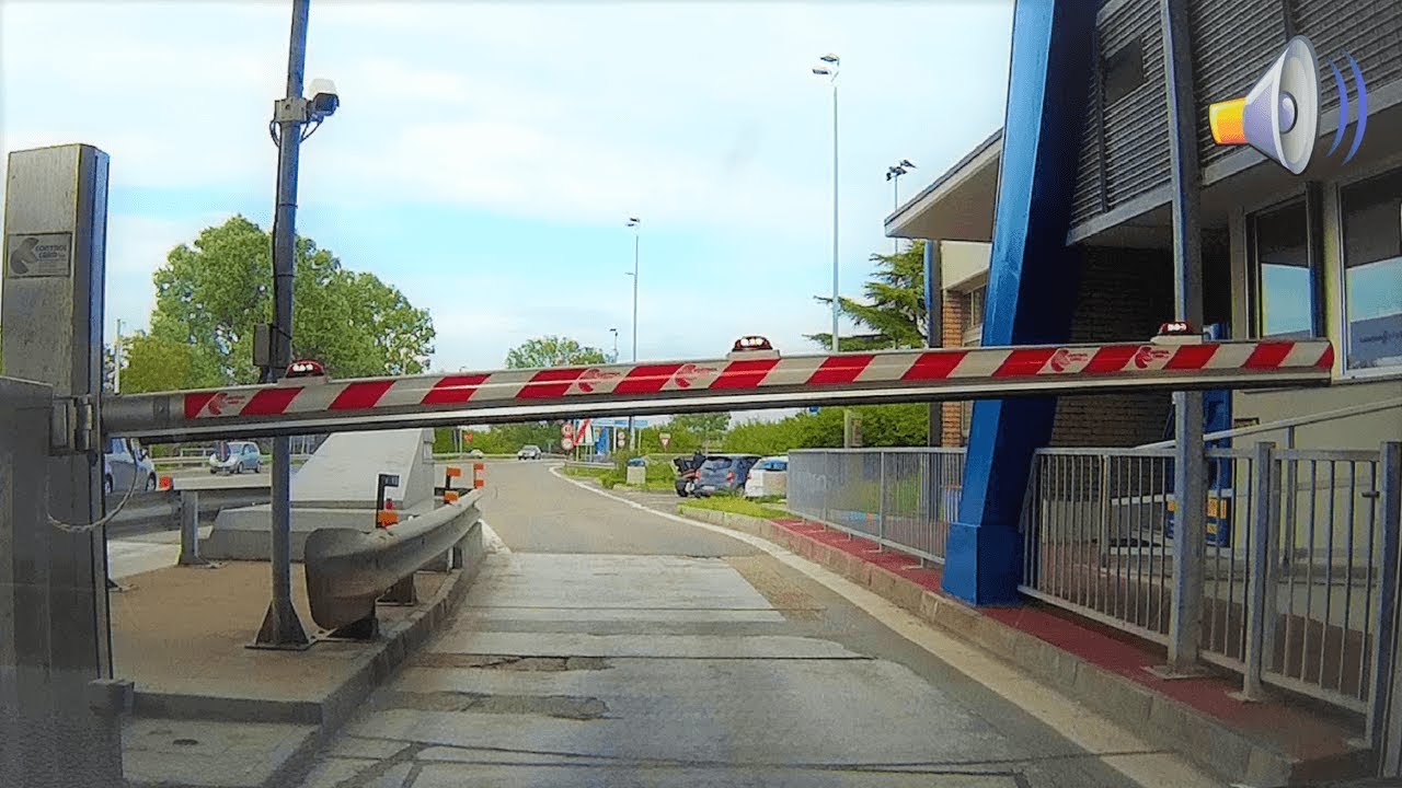 Autostrada uscita Alessandria Sud pagamento pedaggio automatico - Alessandria Sud motorway