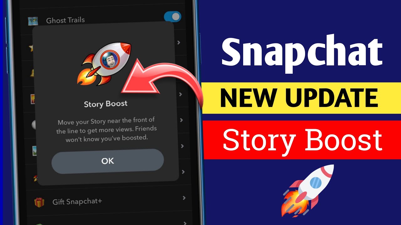 Snapchat new update || Snapchat Plus Story boost update || Snapchat Story boost feature