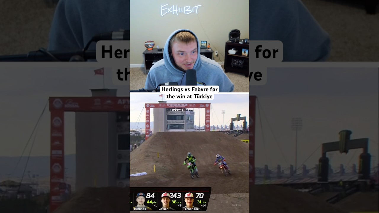 Jeffrey Herlings vs Romain Febvre at Turkiye