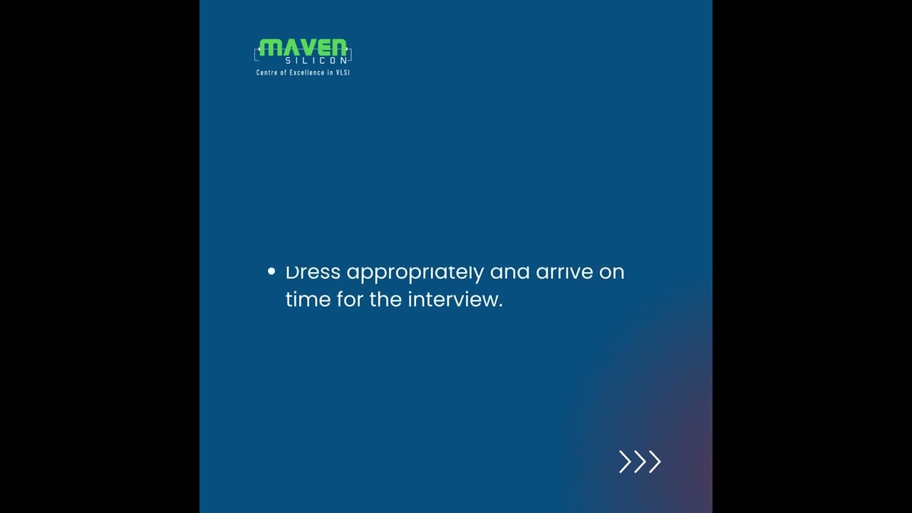 5 Job Tips for Freshers | Career Tips | Maven Silicon   