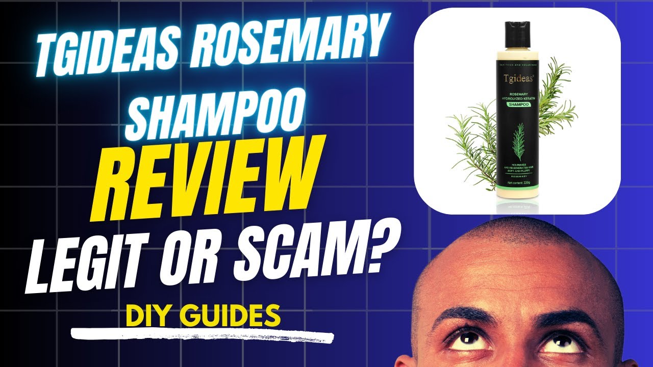 Tgideas Rosemary Shampoo Review: Legit or Scam? | Does It Actually Support Hair Growth?