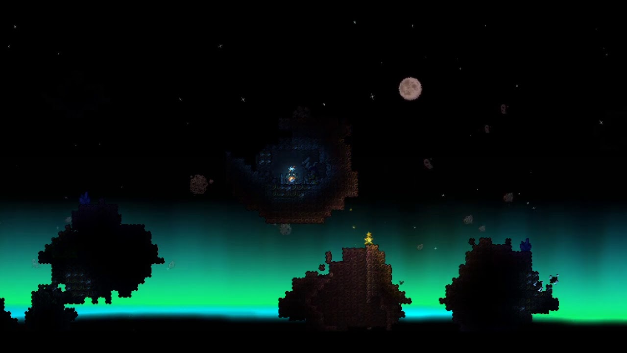 Spirit Mod: Asteroid biome but with Queen's Garden theme.