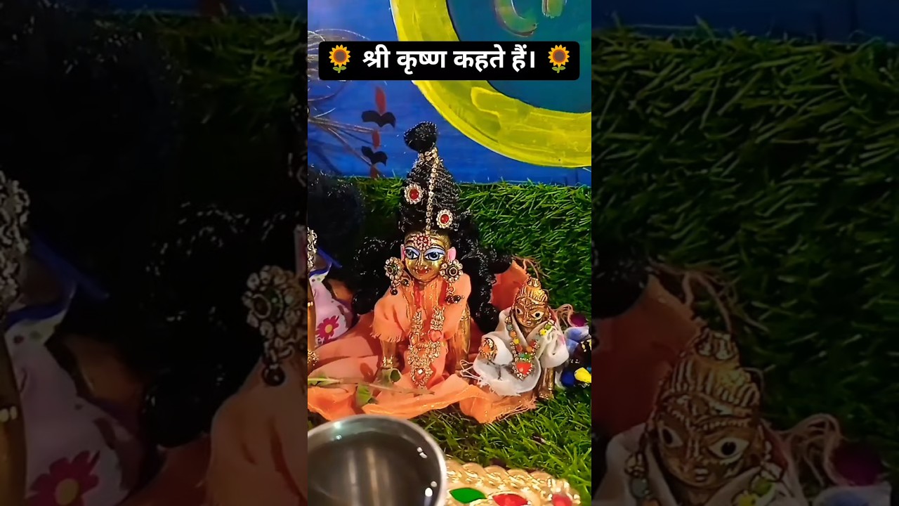 ✨🌻 श्री कृष्ण कहते हैं। 🙏✨ @Heenagoswami10m #krishna #krishnamotivation #radheradhe #shorts #yt