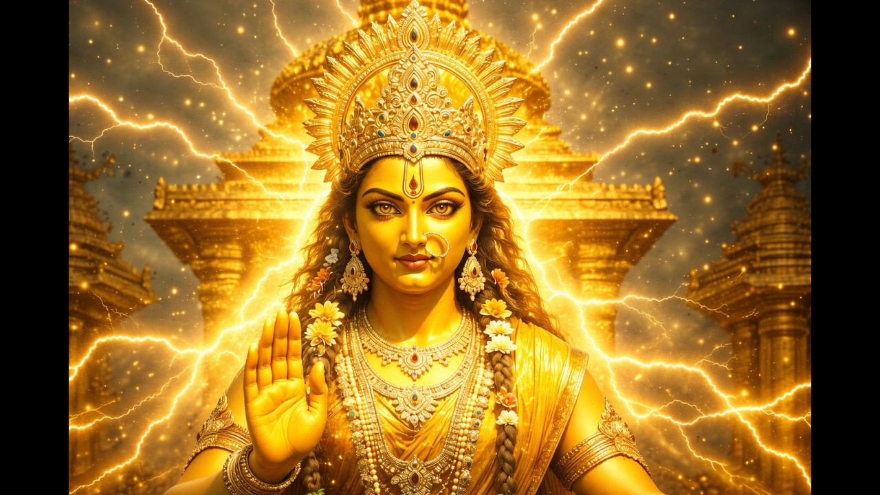 “Bagalamukhi Mantra for Strength & Victory 💛 | Remove Negativity Instantly”