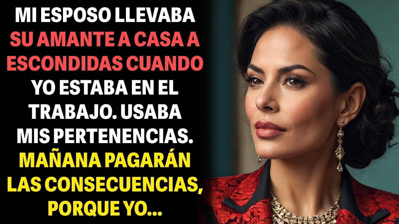 MI ESPOSO TRAÍA A SU AMANTE A CASA CUANDO YO TRABAJABA  AHORA PAGARÁ LAS CONSECUENCIAS