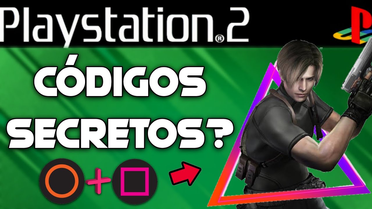 CÓDIGOS SECRETOS NO RESIDENT EVIL 4 DE PLAYSTATION 2 | FUNCIONA?
