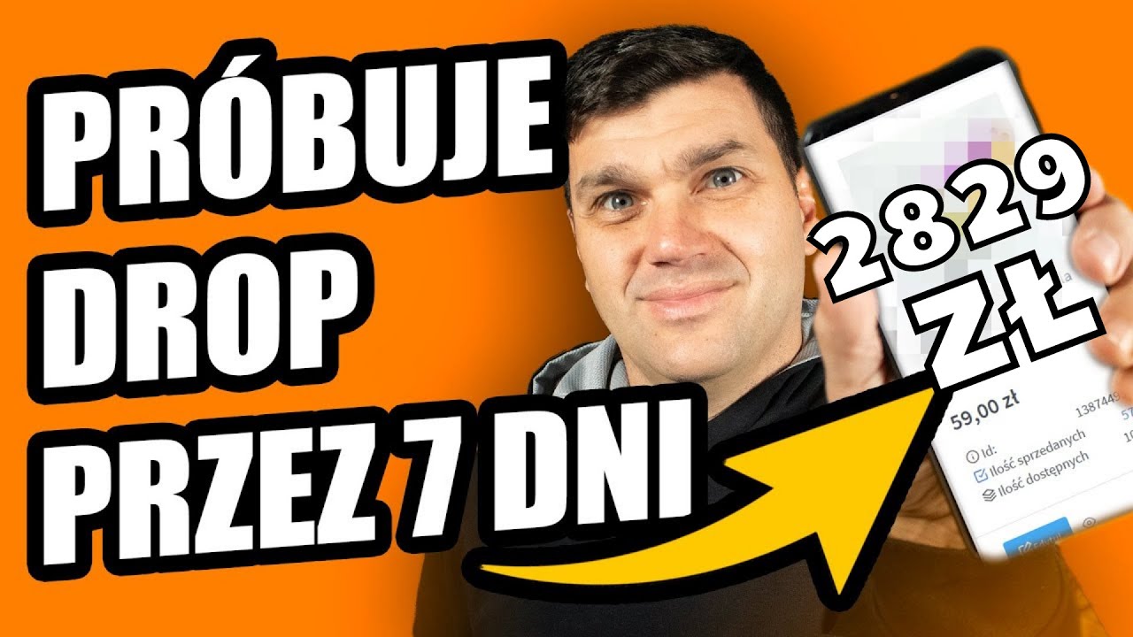 Dropshipping 📦 – Ile ZAROBIĘ w 1 tydzień? Challange [SZCZERE wyniki]