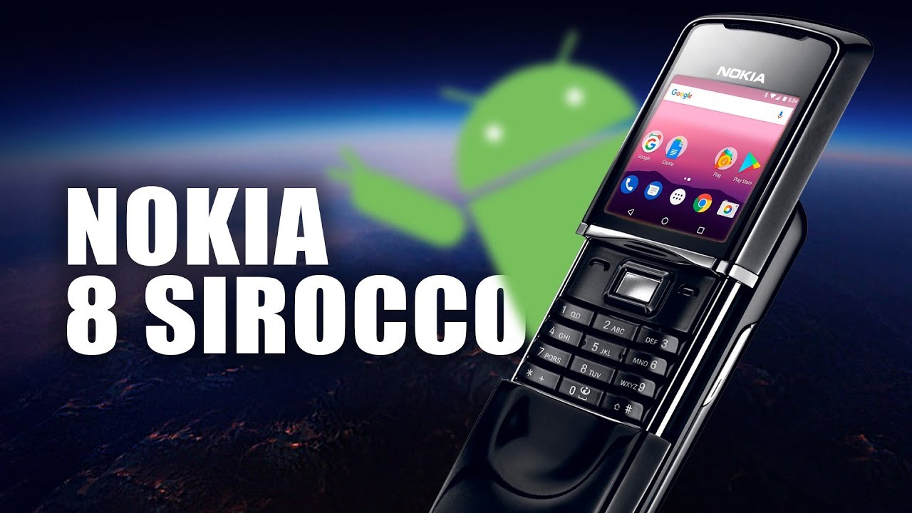 Nokia 8 Sirocco на Android One